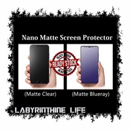 LG Velvet Hydrogel / PET / TPU / Clear / Matte / Blueray / Lens / Screen Protector