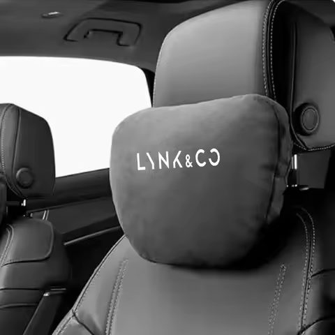 Car Neck Pillow Car Seat Headrest Pillow Auto Memory Cotton Protector Cushion for Lynk & Co 01 08 03
