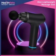 💆Mini Massage Gun [Ready Stock] - Quiet + Light + 30 Speed + 6 Massage Head + 45db | Local seller