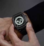 Apple Watch case ⌚ 金屬殼運動錶帶 44mm 45mm series 8, 7, 6 iwatch Full Stainless Steel Bracelet (MIL-45-03)