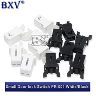 HJXRHGAL 10PCS Small Door Lock Switch PR-001 Lock For MS Air Conditioner Set Top Box TV EVD DVD Door