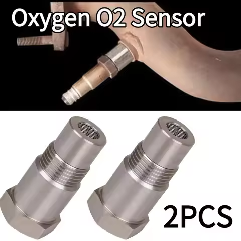 2PCS Car Durable Modification Accessorie M18x1.5MM Car Universal Oxygen O2 Sensor Spacer Adapter Dur