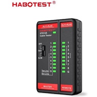 HABOTEST HT812A Network Cable Tester 8P/6P/4P/2P Cable lan Tester Networking Wire Telephone Line Det