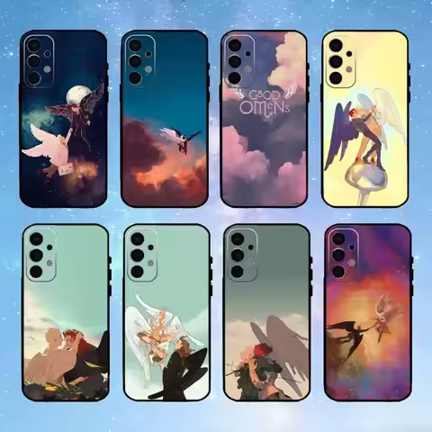 G-Good C-Cartoon O-Omens Phone Case For Samsung S25,S24,S21,S22,S23,S30,Ultra,S20,Plus,Fe,Note,5G Bl
