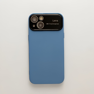 Wide Camera Lens Protector Matte Silicone Case iPhone XR 11 12 13 14 Plus Pro Max