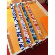 Silk Scarf Ribbon New Style Tie French Rainbow Little Fortune Bag Treasure European American Bag Ave