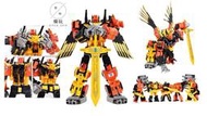 [模玩]正版 官方 變形金剛 TAKARA TOMY 日版 PP31 五合體 天元衝雲霄 狂派 帶DNA 配件包 大全套