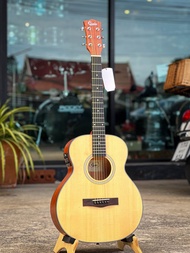 กีต้าร์โปร่งไฟฟ้า GUSTA รุ่น MINI1E / MINI2E / MM11 ขนาด 36 นิ้ว ภาคไฟฟ้ามีเครื่องตั้งสายในตัว พร้อม