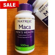 30% OFF ราคา Sale!! EXP:8/2024 หัวมาคาสกัด Maca 500 mg 60 Capsules (Natrol®)