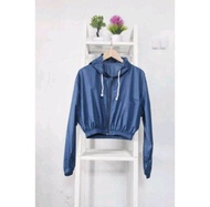 Jaket Crop Parasut / Jaket Crop Viral/ Jaket Crop Wanita/ Jaket Parasut Masakini