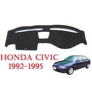 สินค้าขายดี!!! (1ชิ้น) พรมปูคอนโซลหน้ารถเก๋ง ฮอนด้า ซีวิค 1992-1995 Honda Civic EG 4ประตู พรมปูคอนโซล พรมปูแผงหน้าปัด พรมปูหน้ารถ ##ตกแต่งรถยนต์ ยานยนต์ คิ้วฝากระโปรง เบ้ามือจับ ครอบไฟท้ายไฟหน้า หุ้มเบาะ หุ้มเกียร์ ม่านบังแดด พรมรถยนต์ แผ่นป้าย