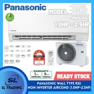 [INSTALLATION] PANASONIC PN9WKH (NON INVERTER) R32 AIRCOND (1.0HP, 1.5HP, 2.0HP, 2.5HP) (5-14 DAYS DELIVERY)