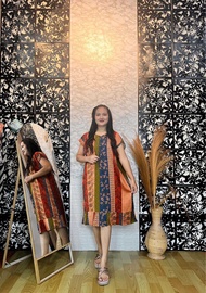 DASTER RUFFLE BUSUI DASTER RAYON BUSUI DASTER MOTIF KEKINIAN