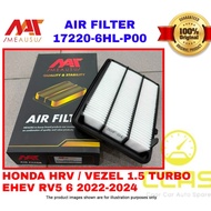 MEAUSU AIR FILTER HONDA HRV / VEZEL 1.5 TURBO EHEV RV5 6 2022-2024 ( MSAF-6HL/ 17220-6HL-P00) PENAPI