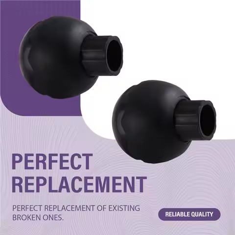 A64Z Rubber Ball Feet 4PCS For Helinox Camping Chair Outdoor Chair Leg Cap Black Stabilizing
