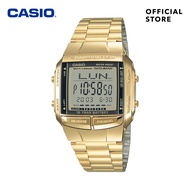 CASIO DATA BANK DB-360 Men's Vintage Calculator Watch Stainless Steel Band