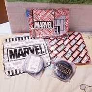 全圖$50美國Marvel毛巾+散紙包+文具set