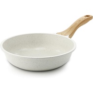 SENSAARTE Non-stick Ceramic Frying Pan81-inch Omelette Pan Healthy Non-toxic Chef Pan