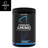 R1 Energized Amino Acid + Energy 270g BCAA Rule1 Rule One 1 Acids Powder/