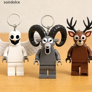 SOIRDOLCE 99 Nights in The Forest Keychain,Bag hanging cartoon animals 99 Nights Key Ring,Chuang