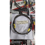 Front Brake Hose TDR 35inch 37inch carbon TDR Brake Hose black carbon 35inch 37inch 30inch hose hose