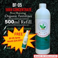 [500ml Refill] BF-05 [500x Concentrate] All-in-One Liquid Organic Fertilizer