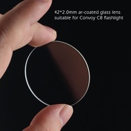 Convoy C8 C8+ M21A M21E Flashlight 42*2.0mm coated lens high transmittance