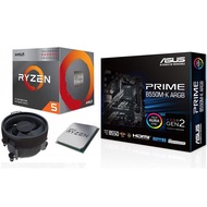 AMD R5 5600 3400G R5 5500 With Asus B550M-K ARGB Motherboard