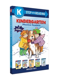 Kindergarten Phonics Readers Boxed Set: Step into Reading 1+2 (5冊合售)