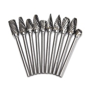 10PCS Milling Cutters for Metal Cnc Milling Machine Cutter Metal Drills