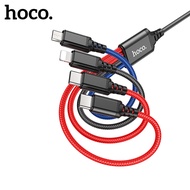 Dây USB sạc nhanh Hoco x76 Cáp sạc Iphone 2A 4 trong 1 cho Iphone 12 12 Pro max 11 cáp USB sạc nhanh