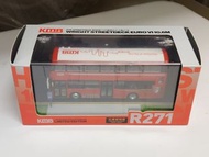KMB 九巴 1:76 前衛 Wright Streetdeck 巴士模型 R271 尖東麼地道