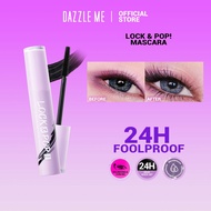 DAZZLE ME Lock and Pop Mascara | Waterproof Smudge Proof Long Lasting Volumizing Mascara