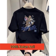 Black T-Shirt 田Konsep Text ‘BEATBOX/Berry Animation Reception