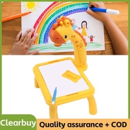 clearbuy-my Drawing Projector Table Educational Child Painting Board for Kids Early ​Learning Art