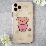 【Pinkoi x miffy】押花iPhone手機殼 -波里斯熊&鬱金香