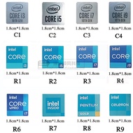 Stickers diy 10 13th Generation 12th Generation CPU intel Label Desktop Notebook COREi3 i5 i7 i9 Sti
