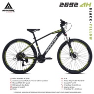SEPEDA GUNUNG MTB 27.5 AVIATOR 2692 AH HIDROLIK 3X9 SPEED NEW