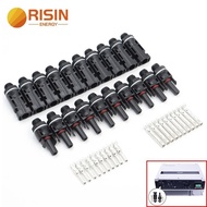 Solar Connector Solar Plug 30A for Solar Panel Connector for 2.5mm2/4mm2/6mm2 Cable UV Resistant