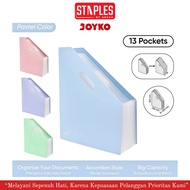 JOYKO Expanding File Folder Organizer EF-12 13 Pockets File Folder Stand/ File Rack/