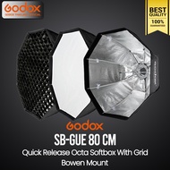 Godox Softbox SB-GUE 80 cm. Quick Release Octa Softbox With Grid ( Bowen Mount ) / Godox Thailand