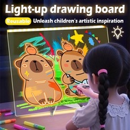 Luminous DIY Drawing Board Message Board Rasable Drawing Toys Eye Protection Drawing Board Children'