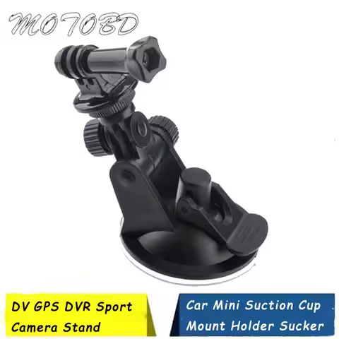 Mini Action Camera Suction Cup for Hero 8 7 5 Black SJ7 Yi 4K H9 Go Pro 7 Mount Window Glass Sucker 