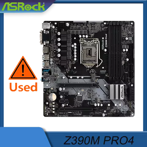 ASRock Z390M Pro4 Motherboard Z390 Socket LGA1151 DDR4