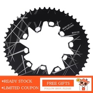Nearbeauty Bicycle Oval Chainring  110/130 BCD Chainrings Waterproof Anti Rust for 7 8 9 10 Speed Road Bikes Folding