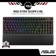 ASUS ROG Strix Scope II 96 | X901 | ABS Keycaps | RGB | Black | 96% Wireless DIY Custom Gaming Keybo
