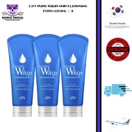 C2Y Pure Aqua Whip Cleansing Foam 220ml × 3