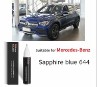 Effective Paint pen for car Suitable For Mercedes-Benz Touch-Up Pen Paint Repair Scratch 970 Gemstone Blue 644 Sapphire Blue 890 970 890 Denim Blue 667