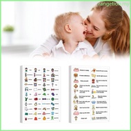 RAN Educational Vocabulary Sticker English Word Sticker Adhesive English Word Labels