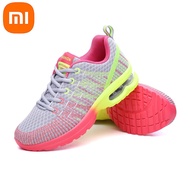 [Aishang fitness] Xiaomi MijiaShoes สำหรับผู้หญิงกลางแจ้ง FitnessBreathable สตรีรองเท้าวิ่งออกกำลังกาย ColorfulCushion รองเท้าผ้าใบหญิง